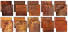 Craft Consortium 12x12" Paper Pad - Rust Textures
